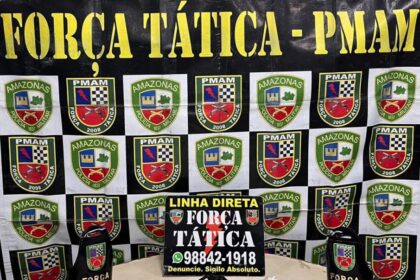 Polícia Militar do Amazonas apreende drogas e arma de fogo durante ação da Força Tática na zona leste da capital