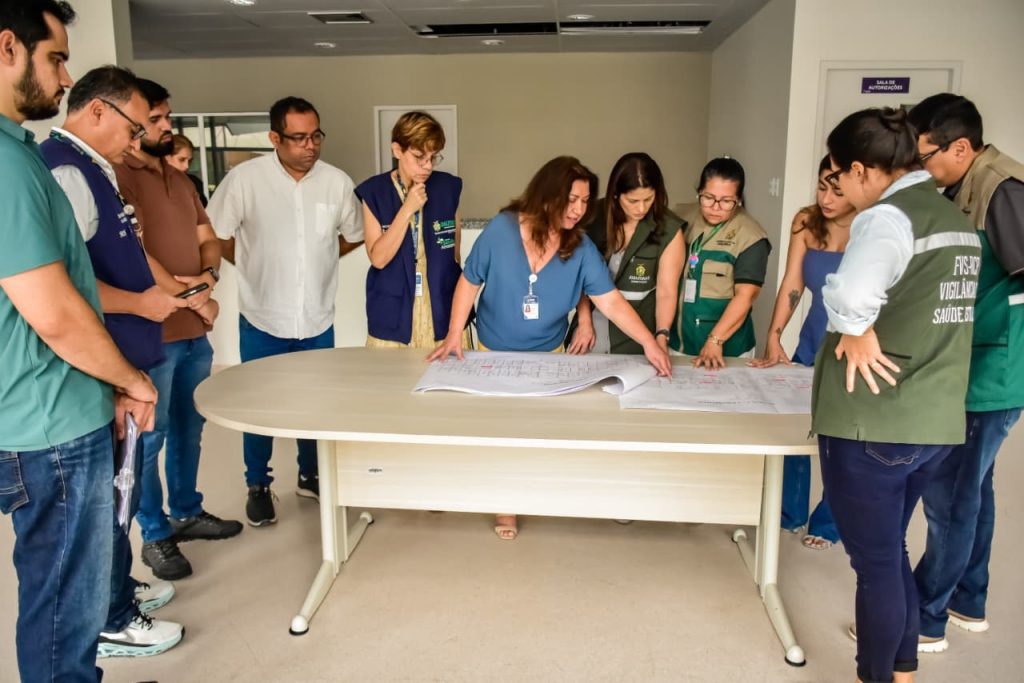 SES-AM e Hemoam realizam os últimos preparativos para a entrega, pelo Governo do Amazonas, do novo Hospital do Sangue