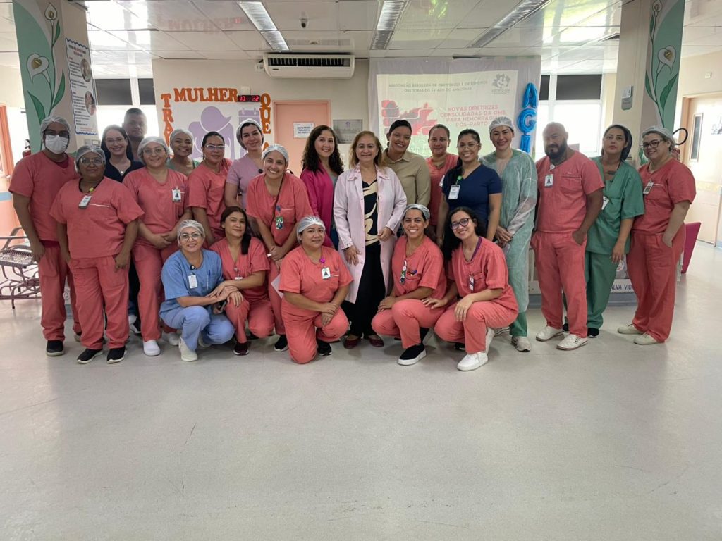 Instituto da Mulher promove curso de atualização sobre Hemorragia Pós-Parto para profissionais da saúde