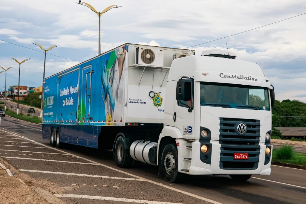 Carretas da Saúde e de Tomografia iniciam 2026 com atendimentos na Região Metropolitana de Manaus
