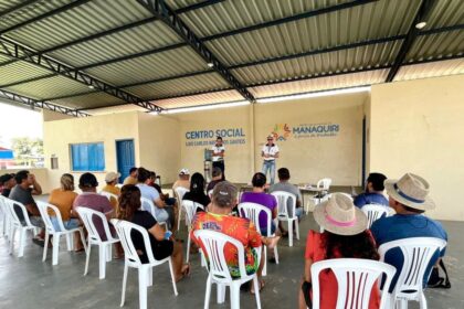Agricultores de Manaquiri participam de cursos sobre Horta Caseira e Cultivo da Melancia