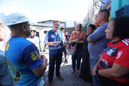 Governo do Amazonas avança nas obras de revitalização do Centro Social Chapéu de Zinco no bairro Betânia