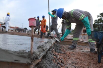 Governo do Amazonas avança com as obras de mais um conjunto habitacional do Prosamin+