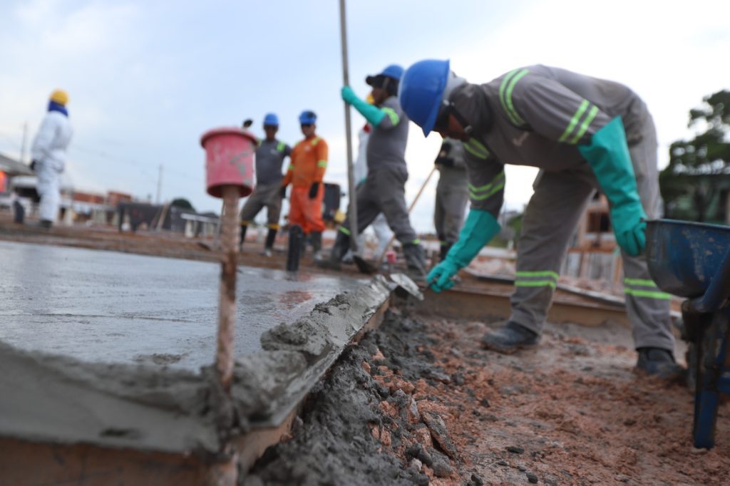 Governo do Amazonas avança com as obras de mais um conjunto habitacional do Prosamin+