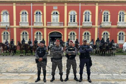 Polícia Militar do Amazonas intensifica policiamento montado no Centro de Manaus
