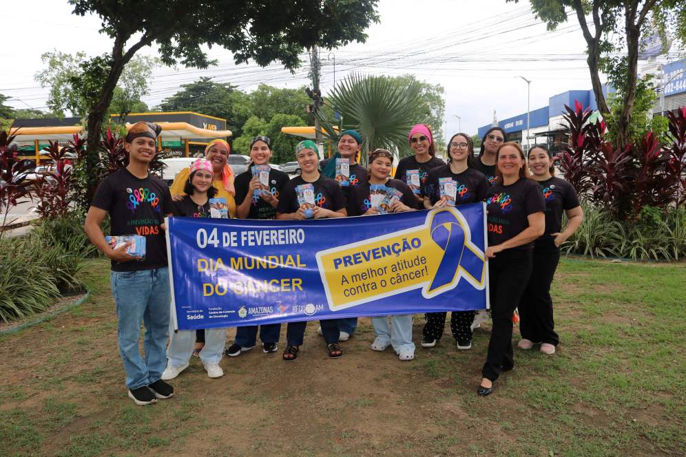 Dia Mundial do Câncer: FCecon realiza blitz educativa