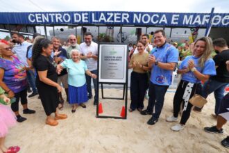 Governador Wilson Lima inaugura Centro de Lazer Noca e Maroca, na zona norte de Manaus