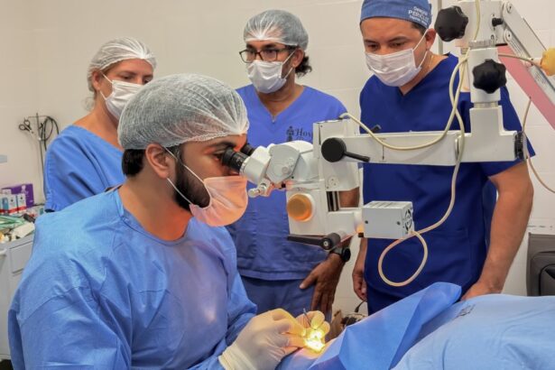 Parintins recebe terceiro mutirão de cirurgia de catarata, parceria entre o programa Opera+ Amazonas e o projeto Novo Olhar