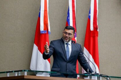 Obras históricas são destaques durante leitura de mensagem pelo governador Wilson Lima na Aleam