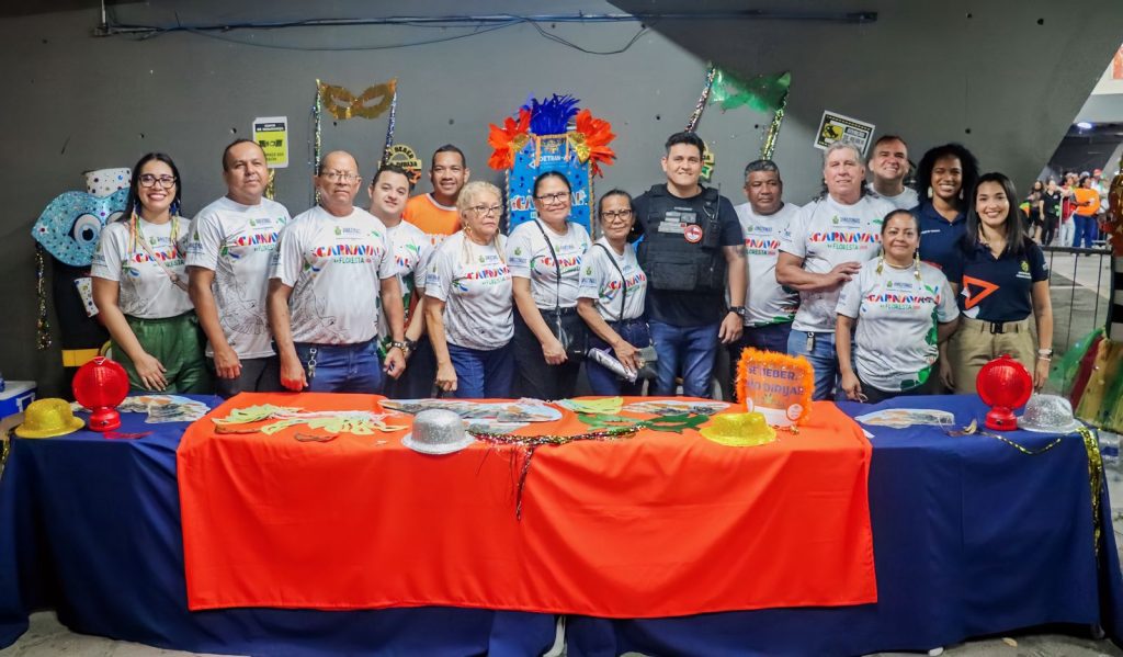 Carnaval na Floresta 2026: Ação do Detran-AM conscientiza a população no desfile das escolas de samba do Grupo Especial