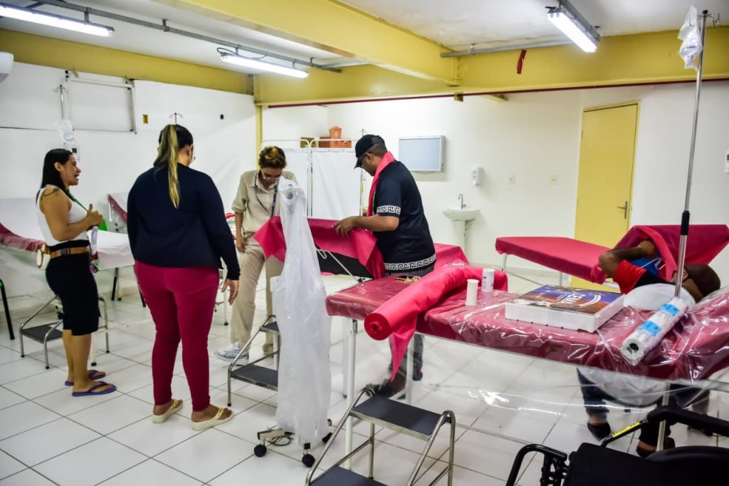 Lançamento Parintins 2026: SES-AM monta estrutura de atendimento no Bumbódromo