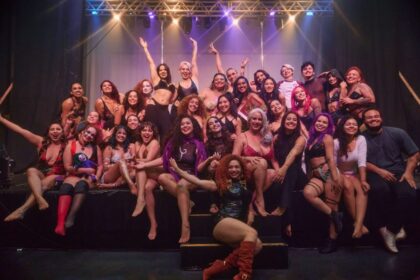 Noite Bloom celebra cinco anos de estúdio amazonense de pole dance e artes circenses no Teatro Amazonas