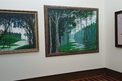 ‘Manaus: Arte e Memória da Amazônia’ reabre no Palácio da Justiça com obra inédita de Moacir Andrade