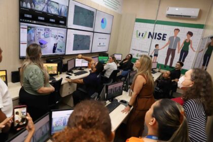 Comitiva do CAI Roraima visita Núcleo de Segurança da Secretaria de Educação do Amazonas