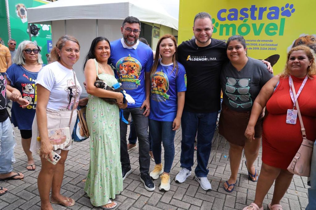 Governador Wilson Lima destaca importância do maior mutirão de castração do Amazonas durante ação para mais de 2 mil animais