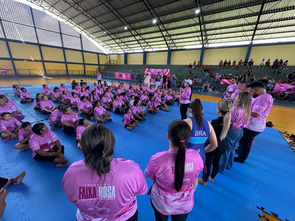 Governo do Amazonas amplia ações no interior com curso de defesa pessoal feminina e abertura de vagas no Pelci