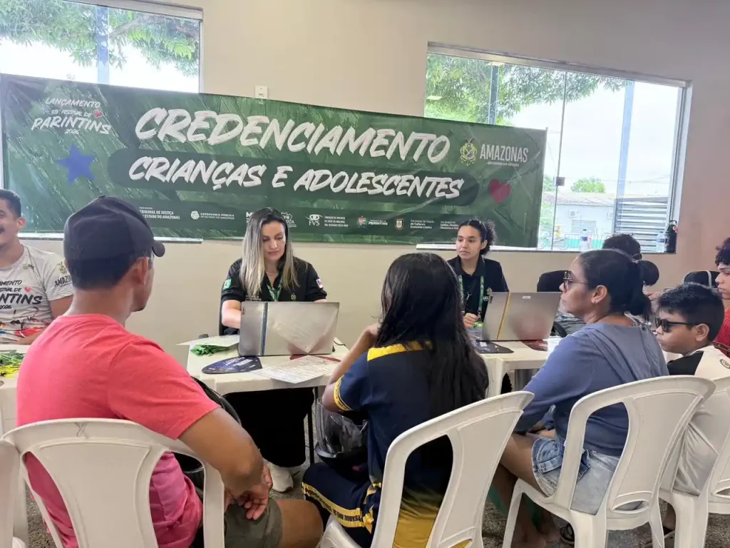 Lançamento Parintins 2026: Sejusc inicia credenciamento de crianças e adolescentes