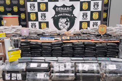 Amazonas dobra apreensões de drogas no primeiro bimestre de 2026