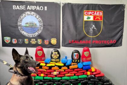 Bases fluviais apreendem 218 quilos de drogas em embarcações no Rio Solimões, durante final de semana