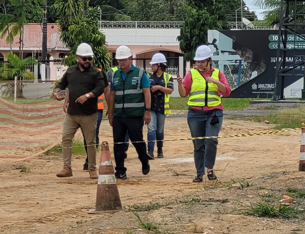Secretário Marcellus Campêlo vistoria obras do Prosai e confirma entrega da segunda etapa do sistema de abastecimento de água pelo governador Wilson Lima