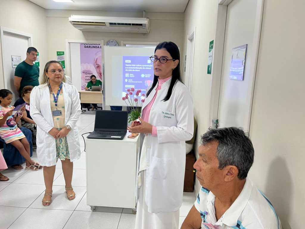 Março Lilás: FUnATI alerta população idosa sobre a prevenção do câncer do colo do útero
