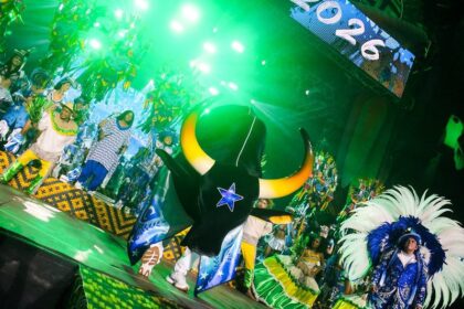 Lançamento Parintins 2026: Festa no Bumbódromo reúne mais de 20 mil pessoas e antecipa espetáculo de junho