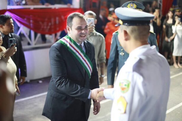 Governador interino Roberto Cidade destaca valorização da Polícia Militar do Amazonas durante homenagem aos 189 anos da corporação
