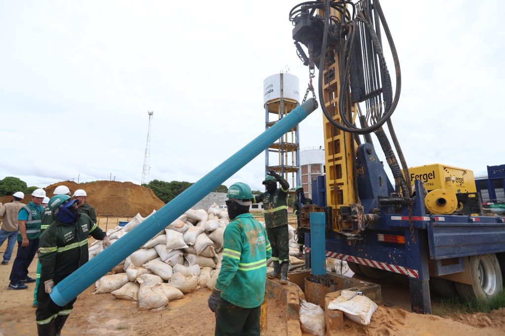 Prosai Parintins: Centro de Reservação (CR2) avança para fase final de testes e reforçará abastecimento de água na cidade