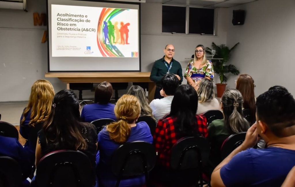 SES-AM fortalece assistência materno-infantil, com capacitação em acolhimento e classificação de risco