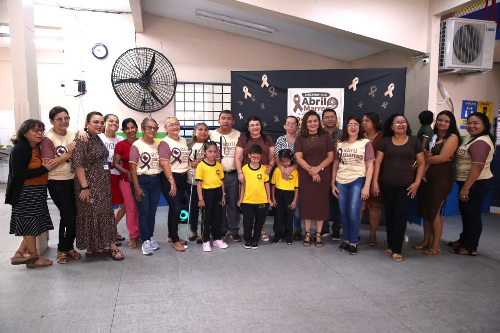 Escola estadual que atende crianças com deficiência visual realiza ação no mês de prevenção e combate à cegueira
