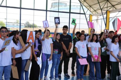 Gincana trabalha Matemática de forma lúdica na Escola Estadual José Bernardino Lindoso