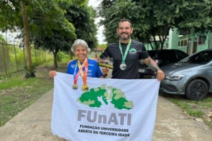 FUnATI incentiva prática esportiva e celebra conquista de aluna em maratona