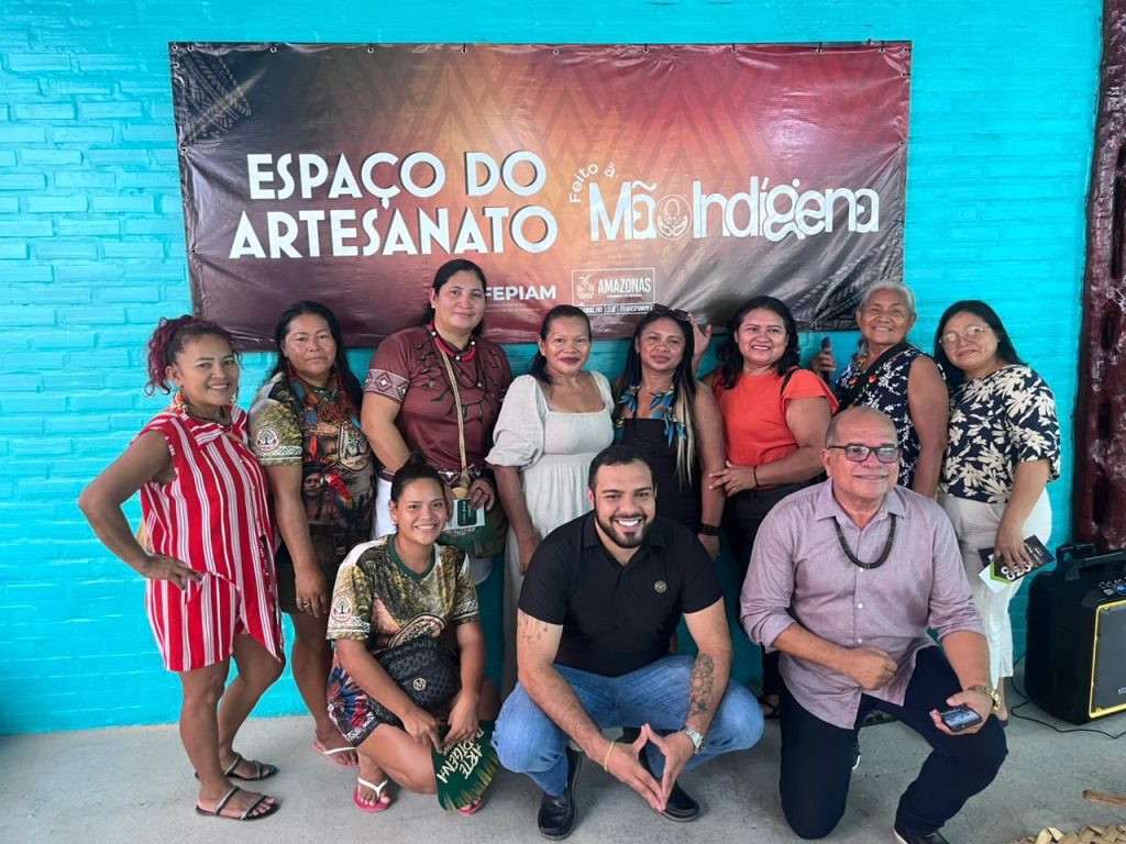 Feito à Mão Indígena: Fepiam inaugura Espaço do Artesão em Manaus