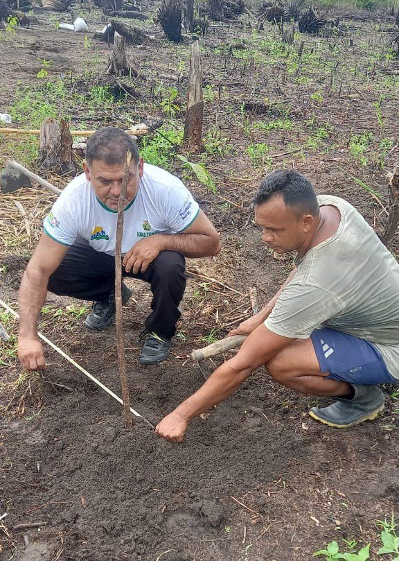 Agricultores familiares de Borba são capacitados pelo Idam em boas práticas no preparo de área