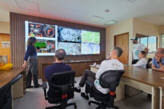 Banco alemão KfW conhece sistemas de monitoramento ambiental e agenda de comando e controle de órgãos ambientais do Amazonas