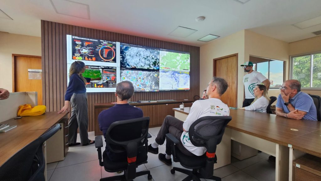 Banco alemão KfW conhece sistemas de monitoramento ambiental e agenda de comando e controle de órgãos ambientais do Amazonas