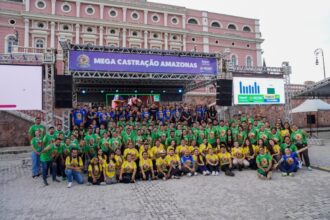 ‘Mega Castração Amazonas’ recebe reconhecimento nacional de maior número de castrações de animais realizadas em um único local em 8 horas