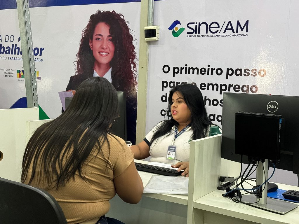 Sine Amazonas divulga 226 vagas de emprego para esta segunda-feira