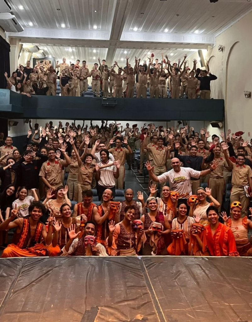 Projeto ‘Dança, Arte, Escola’ leva espetáculo e vivência cênica ao Teatro da Instalação