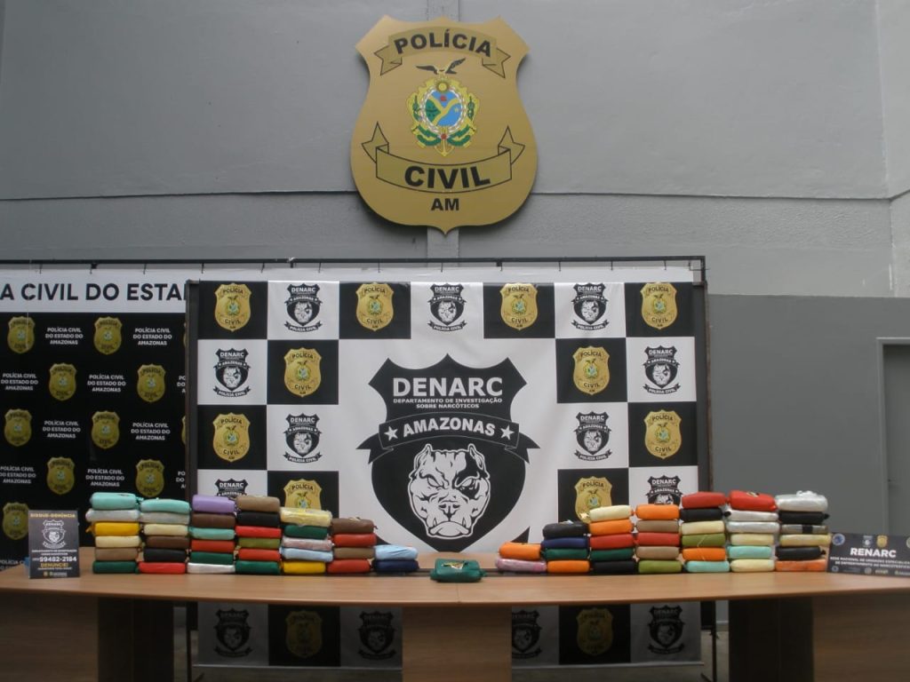 Polícia Civil intercepta carga de maconha e cocaína que seria transportada de Manaus com destino ao Pará