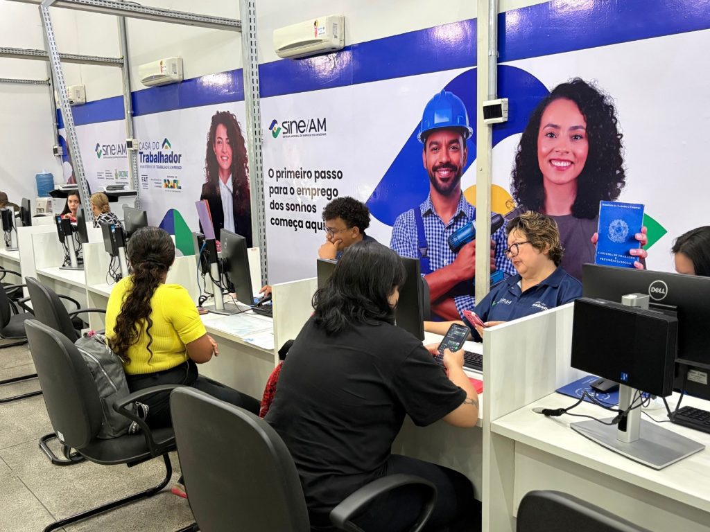 Sine Amazonas divulga 151 vagas de emprego para esta terça-feira