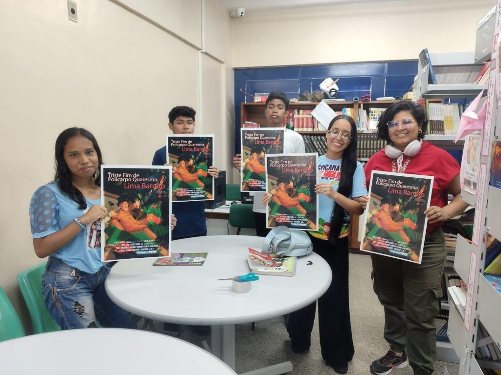 Governo do Amazonas apoia projeto que transforma obras literárias em arte visual e estimula a leitura