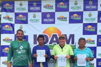 Em ação itinerante, Idam leva assistência técnica e emissão de documentos rurais a agricultores indígenas de Maués