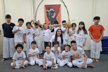 Roda de capoeira promove vivência cultural no Liceu de Artes e Ofícios Cláudio Santoro nesta quinta-feira
