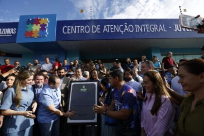 Governador interino Roberto Cidade inaugura Centro de Atenção Integral Juventude TEA, em Manaus