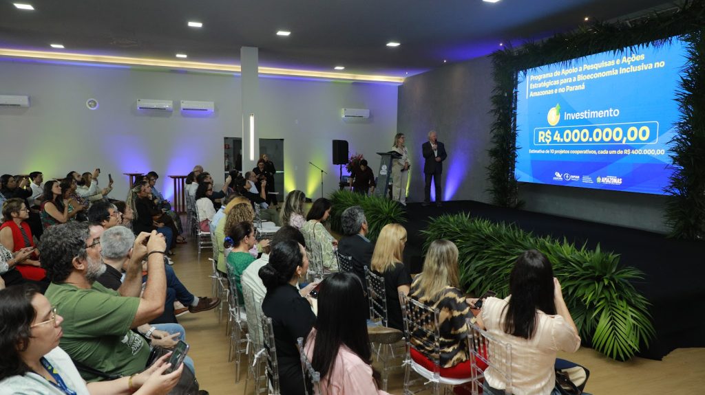 Fapeam e Fundação Araucária lançam o Programa de Apoio a Pesquisas e Ações Estratégicas para a Bioeconomia Inclusiva no Amazonas e no Paraná