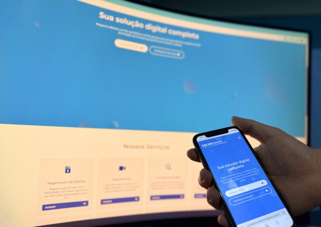 PGE-AM lança Portal do Contribuinte para simplificar serviços fiscais com o Estado