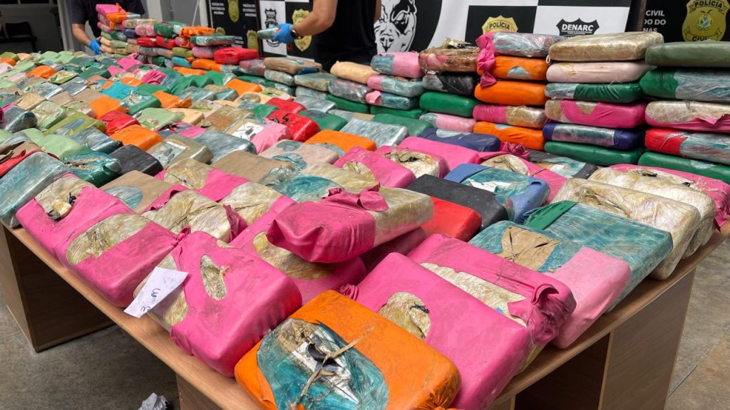 Segurança Presente: Denarc apreende aproximadamente 700 quilos de drogas no Amazonas avaliadas em 12,8 milhões