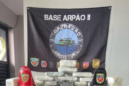 Base Arpão 2: Forças de Segurança apreendem drogas avaliadas em R$ 1,1milhão