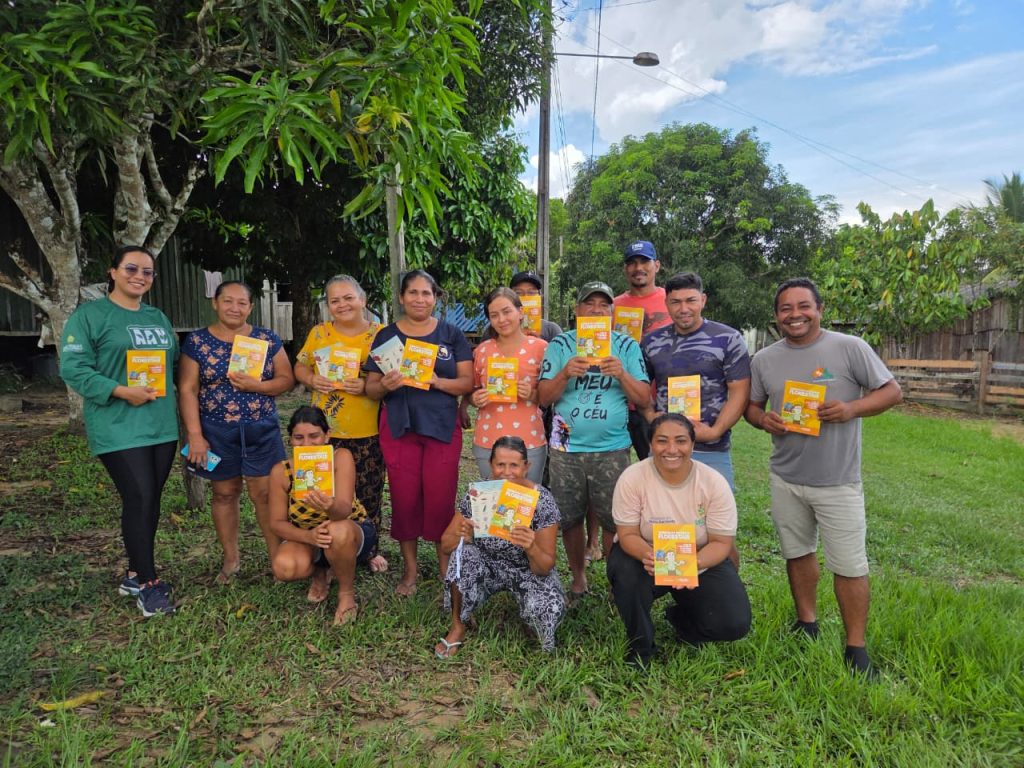 Sema realiza ação educativa sobre prevenção às queimadas e manejo de resíduos na RDS Puranga Conquista